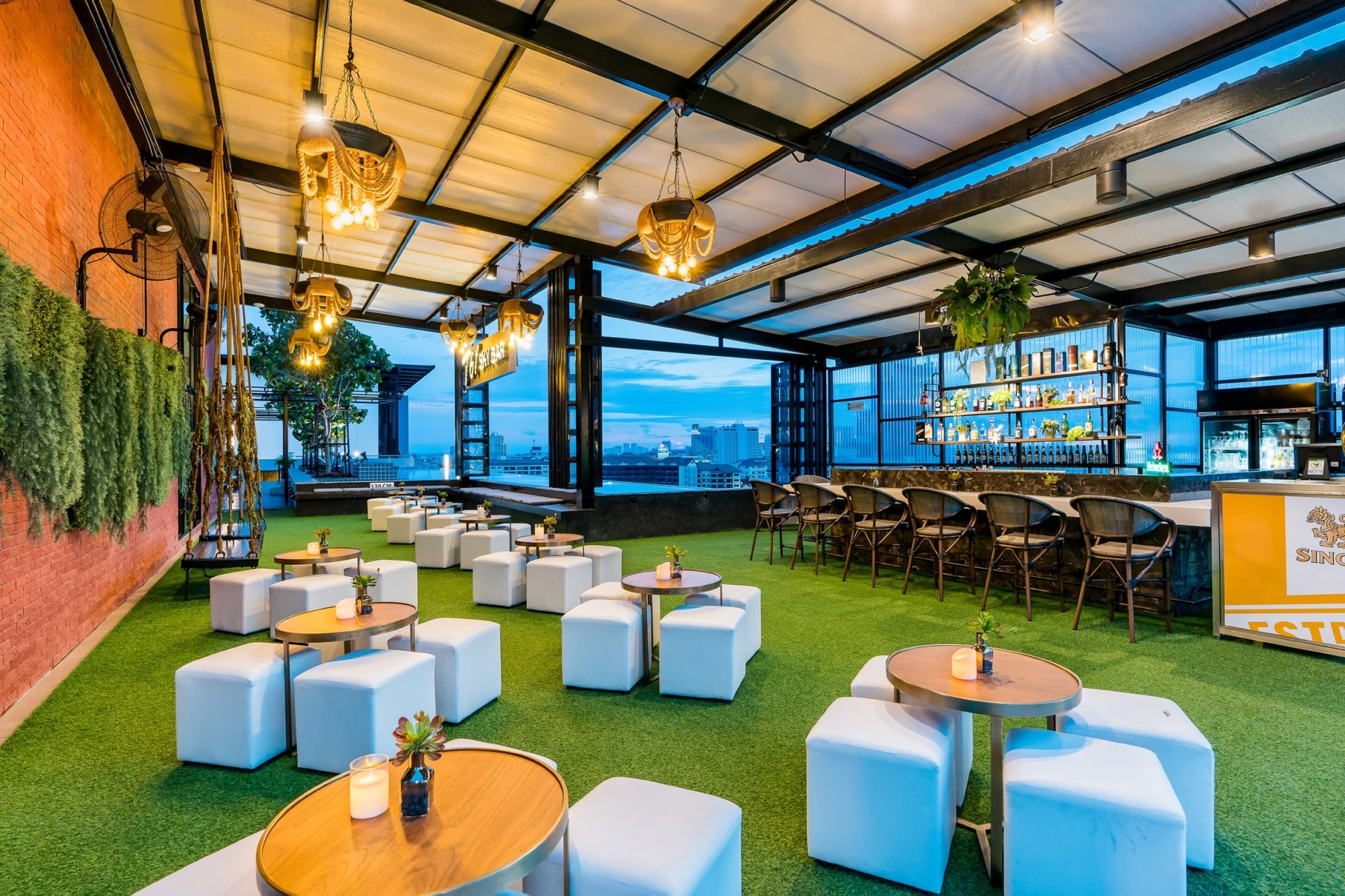 Rooftop terrace