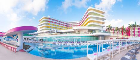 Voorkant van accommodatie