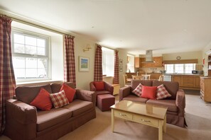 Casa de campo (Lower Cooperage) | Sala de estar | Una televisión de pantalla plana