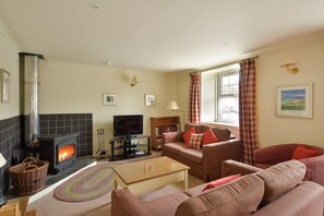 Casa de campo (Lower Cooperage) | Sala de estar | Una televisión de pantalla plana