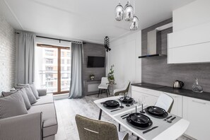 Exclusive Apartment | Living room - Good Time Apartment (Warsaw)