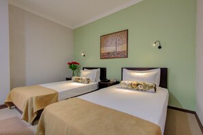 Deluxe Twin Room | Premium bedding, in-room safe, desk, blackout drapes - Olive Hotel Bishkek (Bishkek)