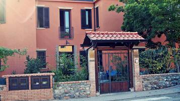 Facciata della struttura