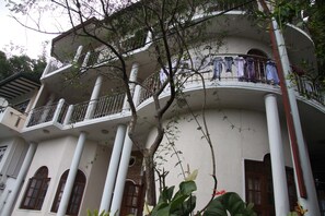 Façade de l’hébergement