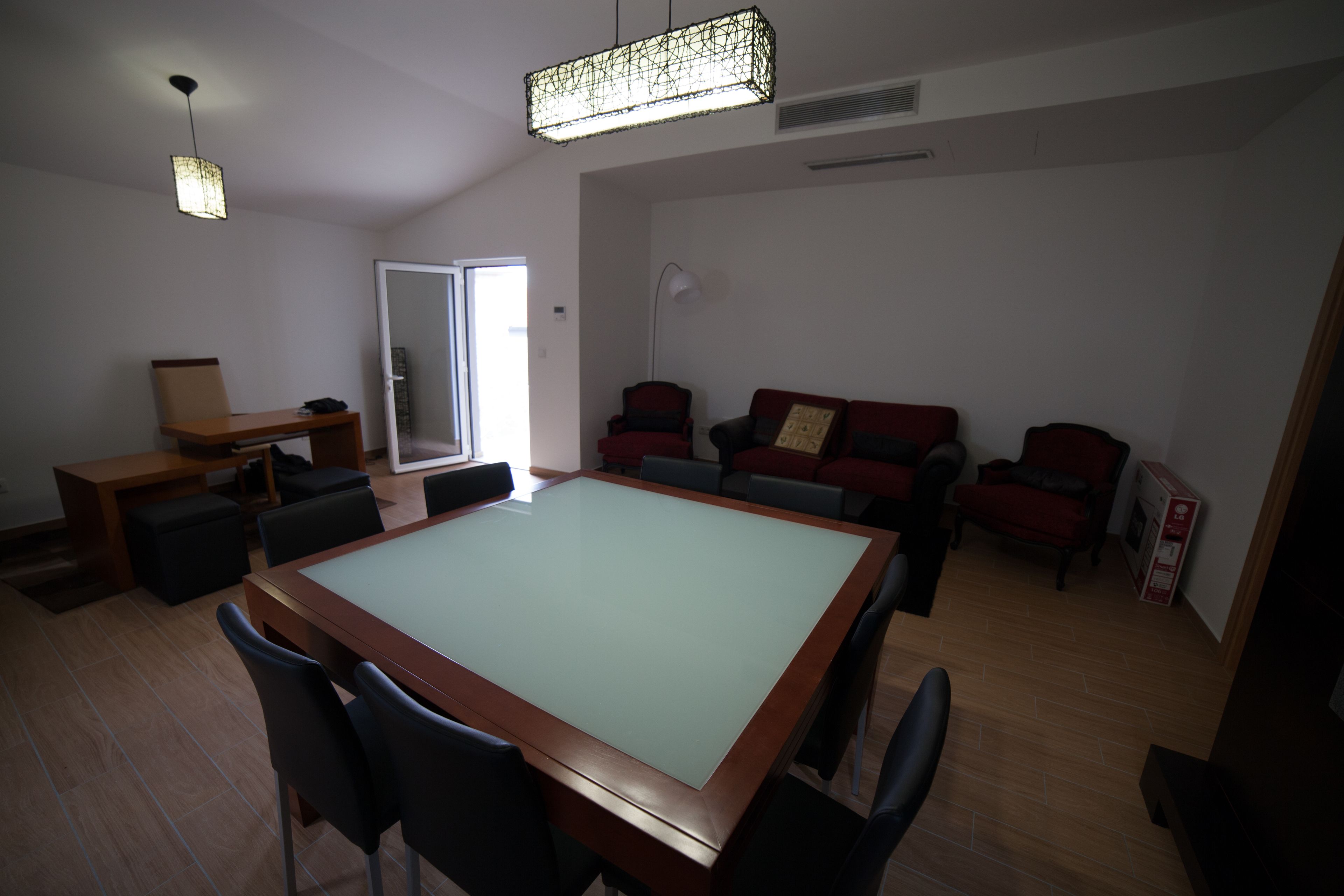 Coin salon dans le hall