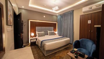 Premium bedding, individually decorated, individually furnished