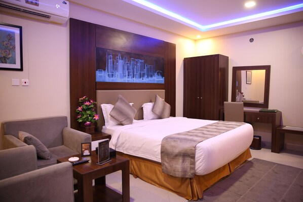 Chambre double ou avec lits jumeaux | Literie de qualité, décor unique, ameublement unique
