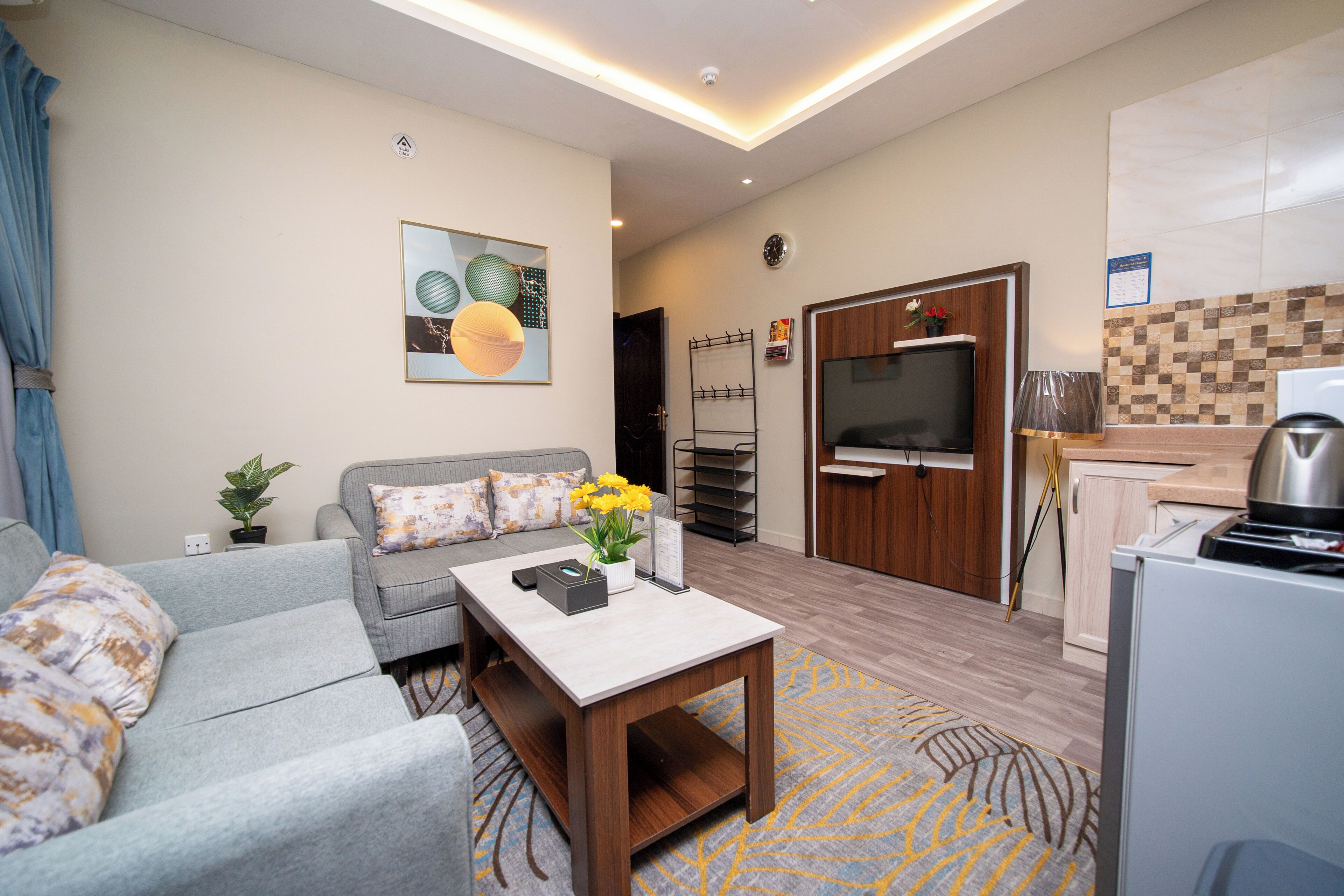 Apartamento, 1 habitación, frigorífico y microondas | Televisión
