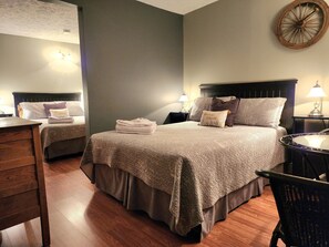 Family Double Room, 2 Double Beds, Private Bathroom | Individually decorated, individually furnished, free WiFi