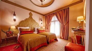 Svit Presidential - 2 sovrum | Egyptiska bomullslakan och sängtillbehör av högsta kvalitet