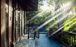 Suite familiar | Vista al jardín