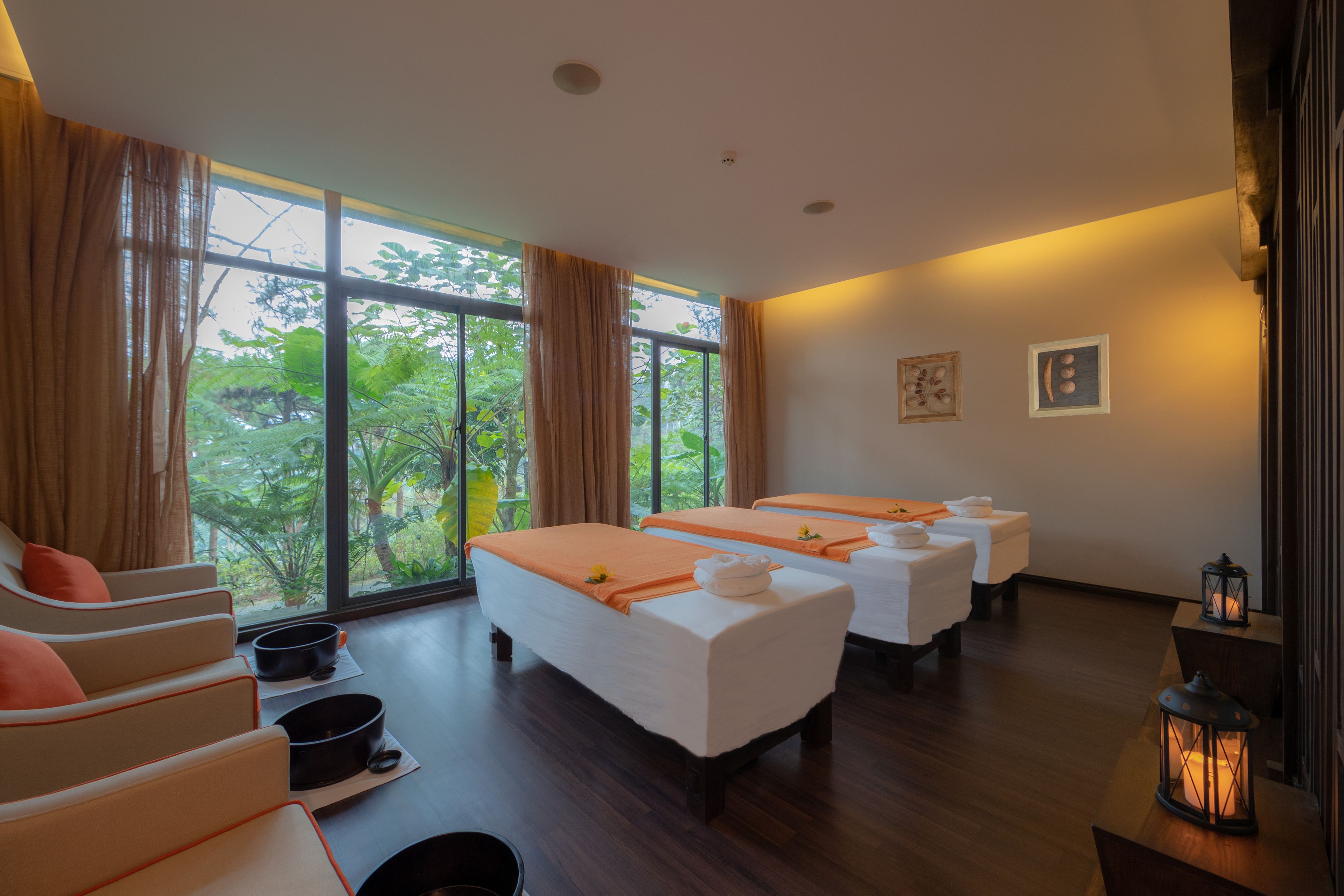 Body treatments, body wraps, body scrubs, facials