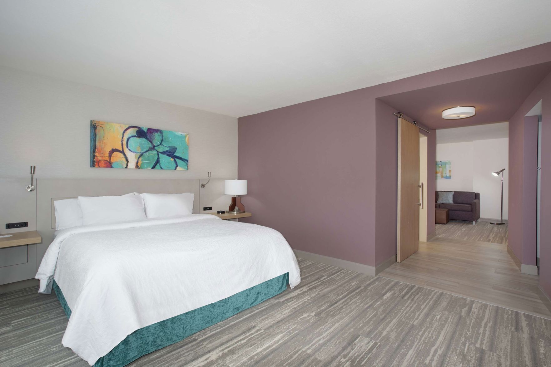 Premium bedding, down comforters, Tempur-Pedic beds, in-room safe