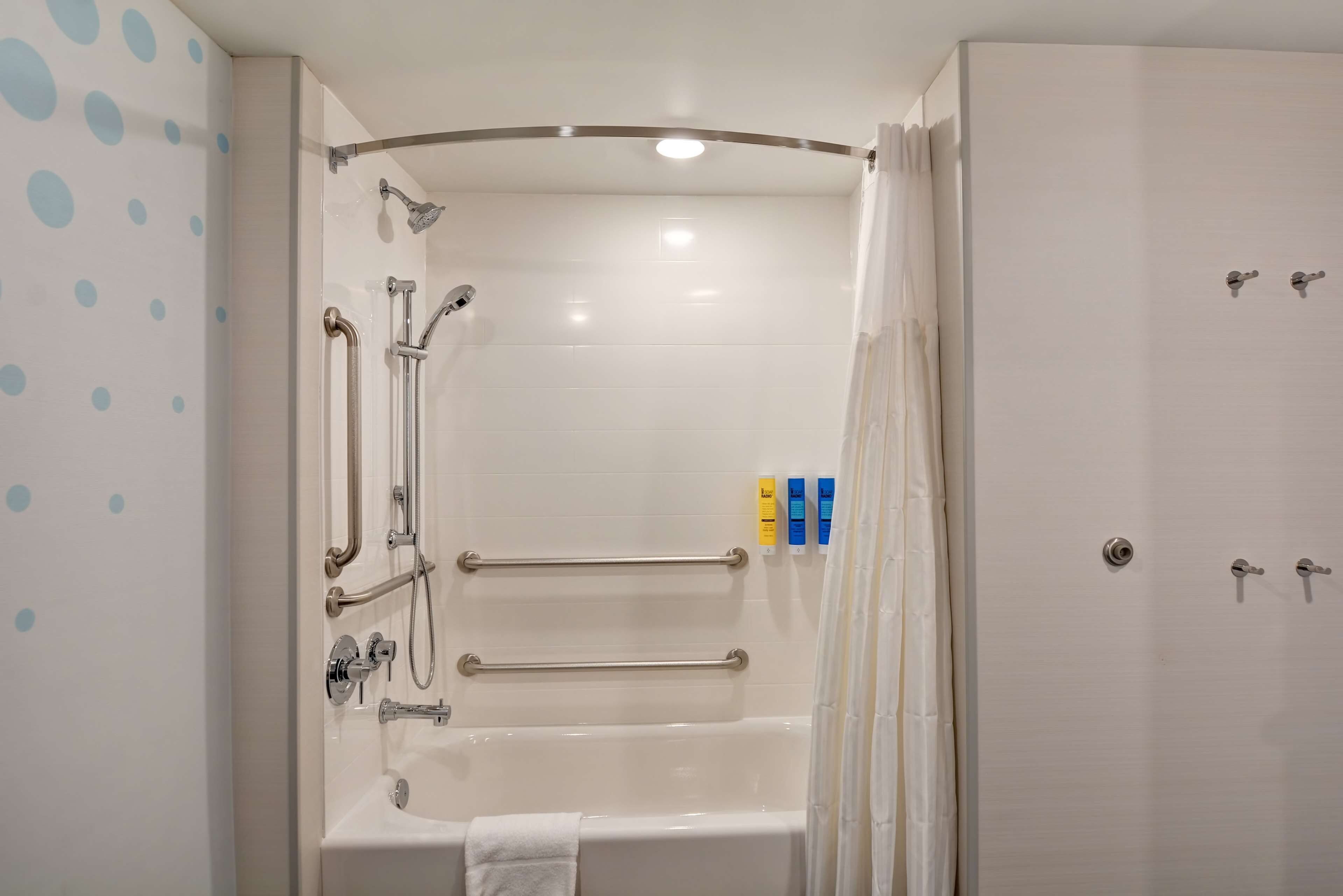 room, 1 king bed, accessible, bathtub | bathroom | free toiletries, hair dryer, towels, soap