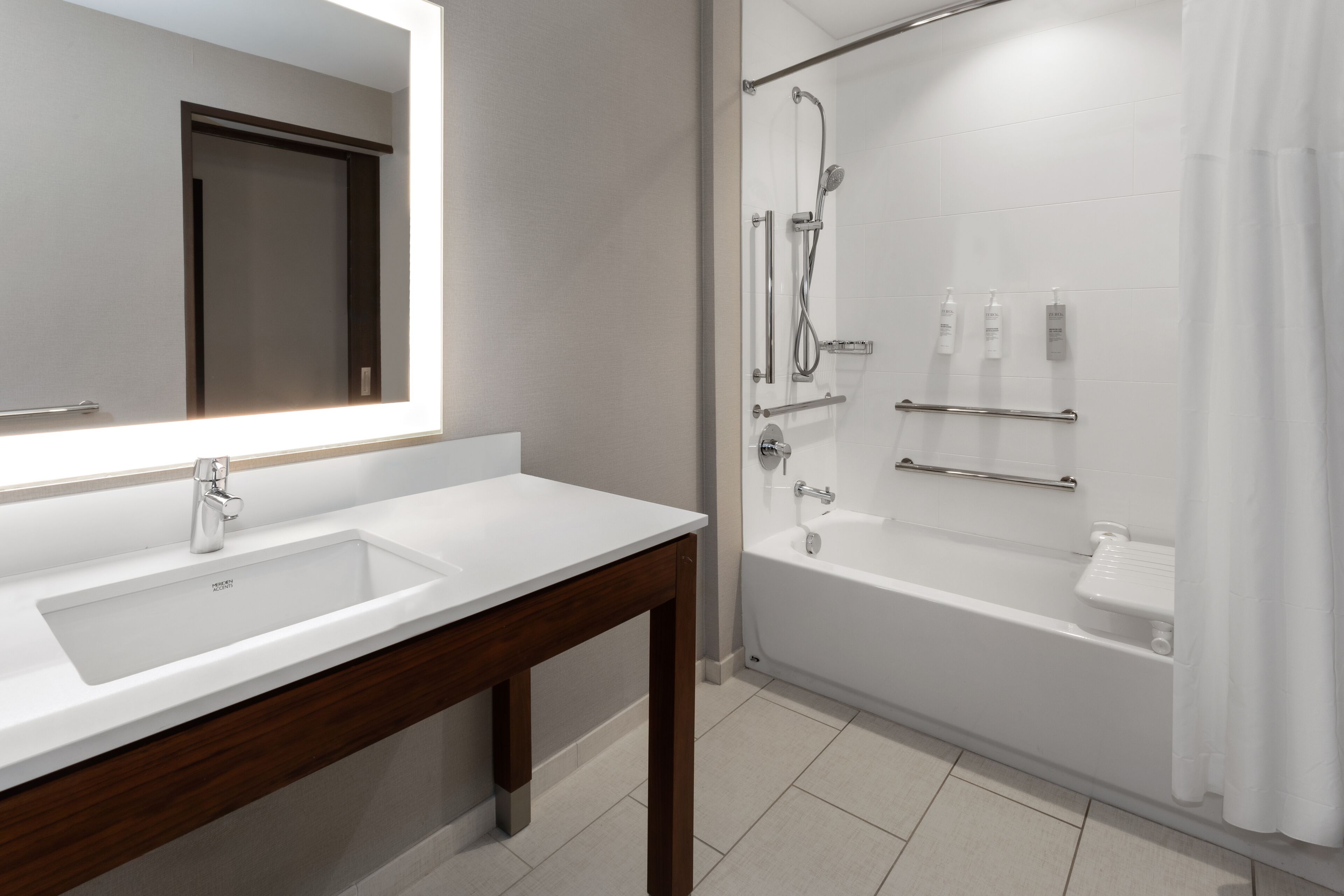 free toiletries, hair dryer, towels, soap