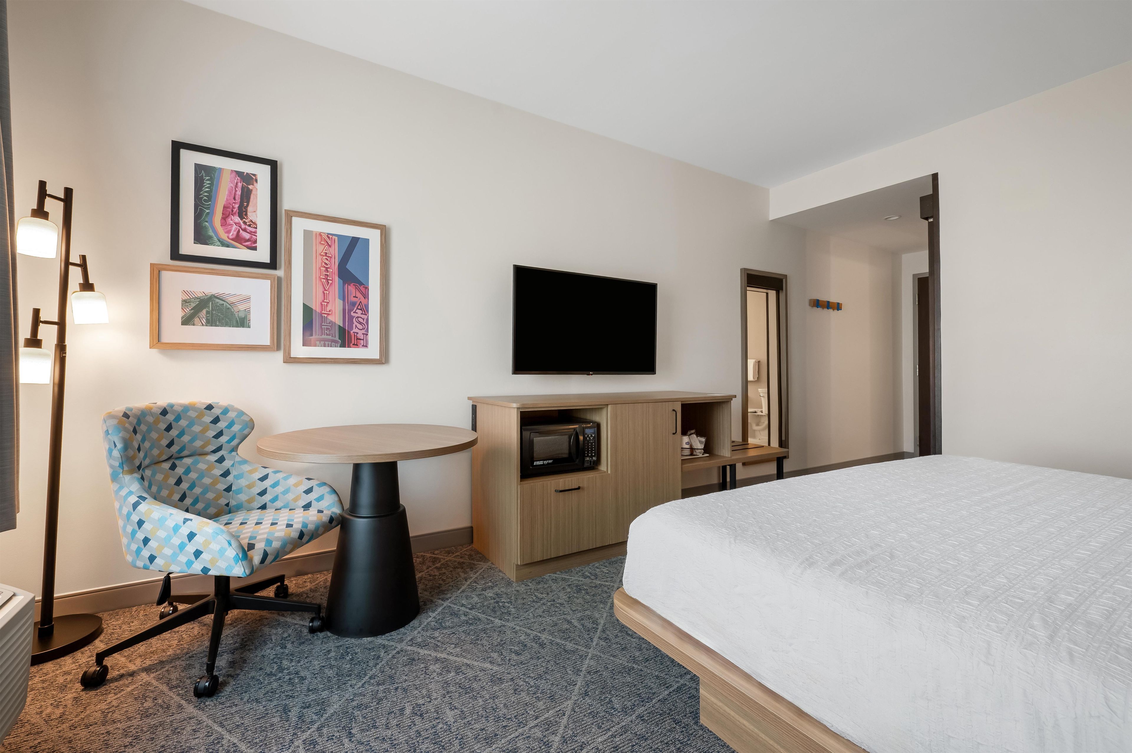 In-room safe, desk, laptop workspace, blackout drapes