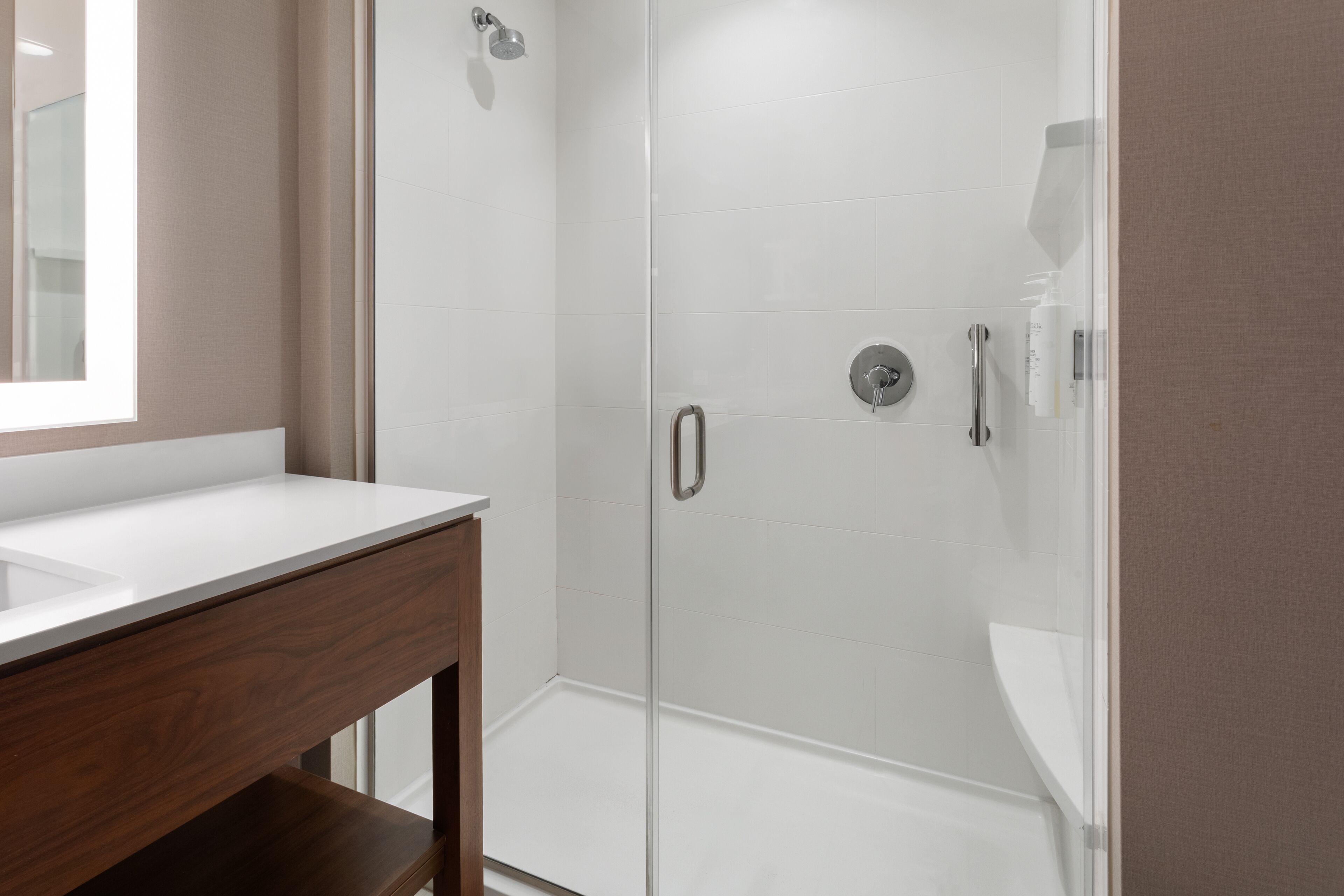 free toiletries, hair dryer, towels, soap