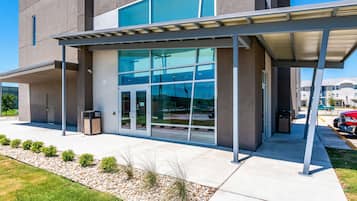 Entrada al alojamiento