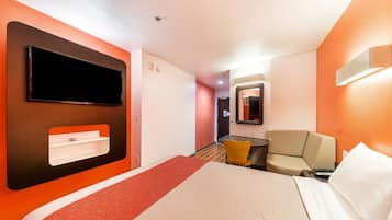 Desk, iron/ironing board, free WiFi, bed sheets