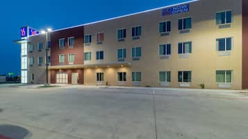 Front of property – evening/night