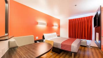 Desk, iron/ironing board, free WiFi, bed sheets