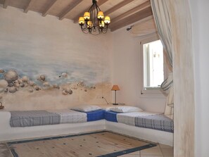 Deluxe Villa, 6 Bedrooms, Beach View, Beachfront | 1 bedroom, minibar, iron/ironing board, free cots/infant beds - Zeus Seafront Villa (Mykonos)