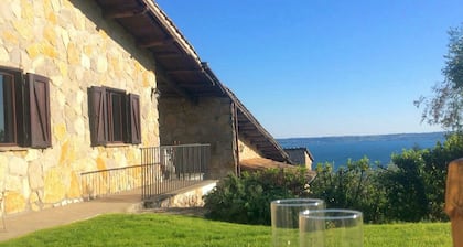 Luxury Villa with Views of Lake Bracciano, Available During Holidays