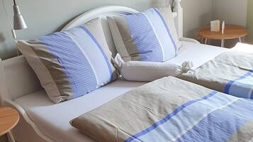 2 quartos, Wi-Fi de cortesia, roupa de cama