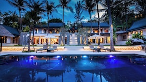Front of property - evening/night