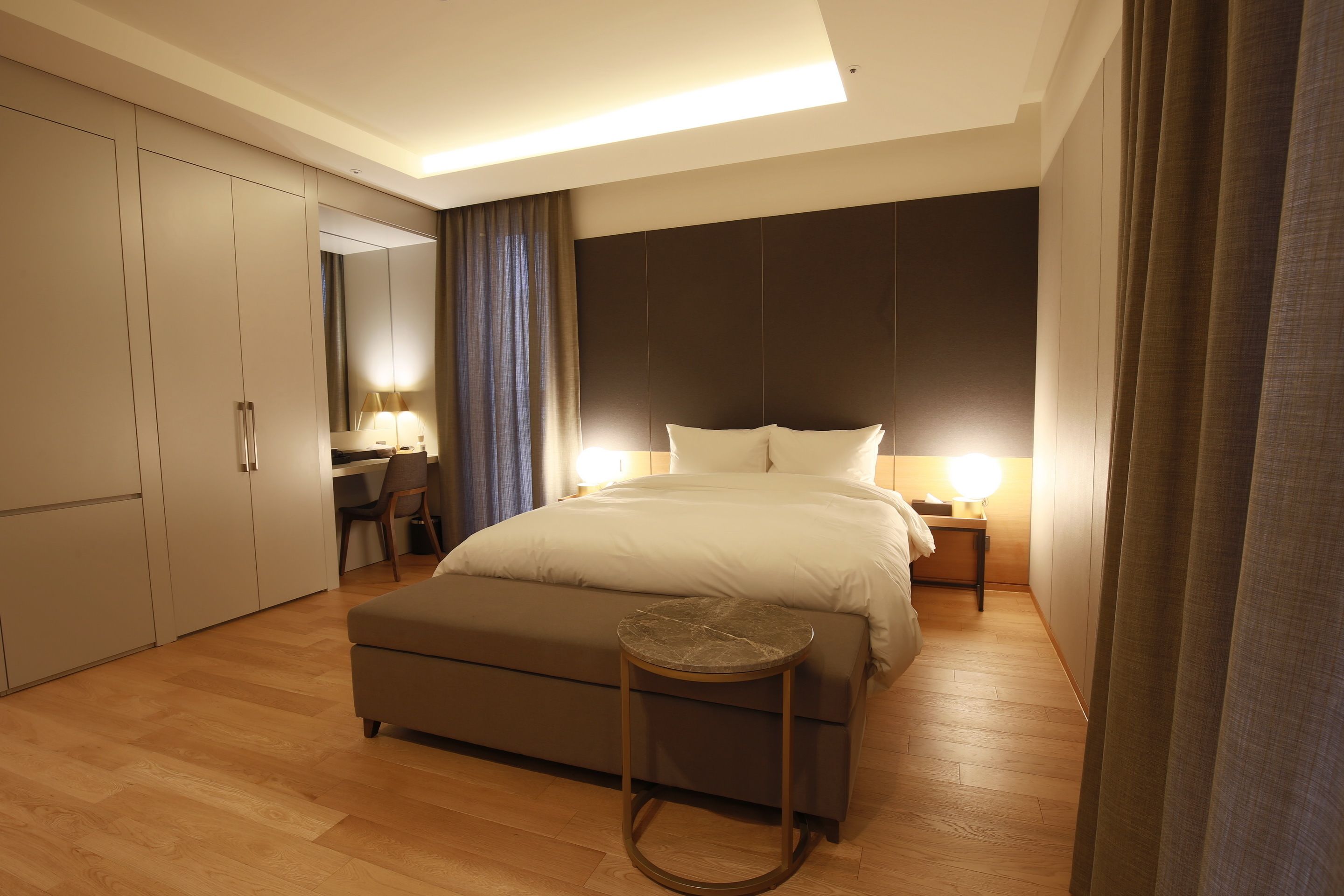 premium bedding, in-room safe, soundproofing, iron/ironing board