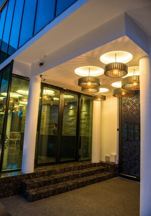 Entrée de l’hébergement 