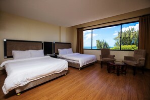 Standard Double or Twin Room, Ocean View | View from room - Gold Beach Hotel (Saipan)