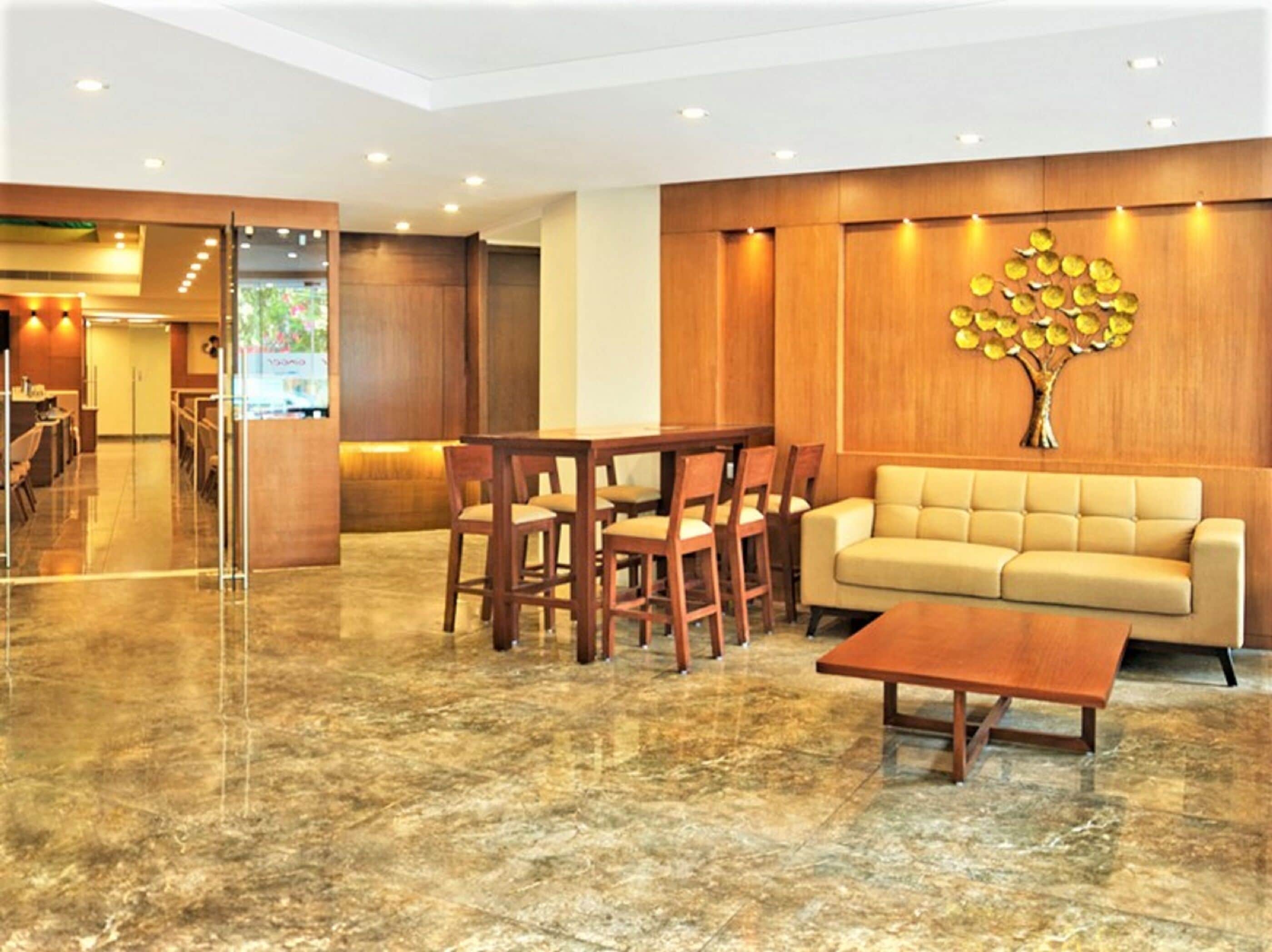 Sitzecke in der Lobby