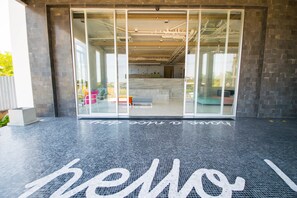 Entrada de la propiedad