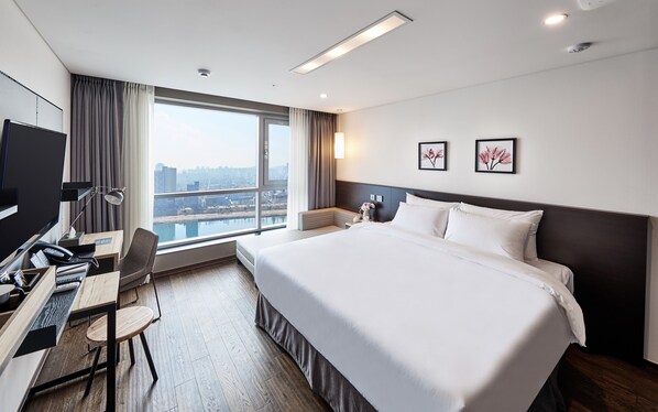 Desk, iron/ironing board, free WiFi, bed sheets