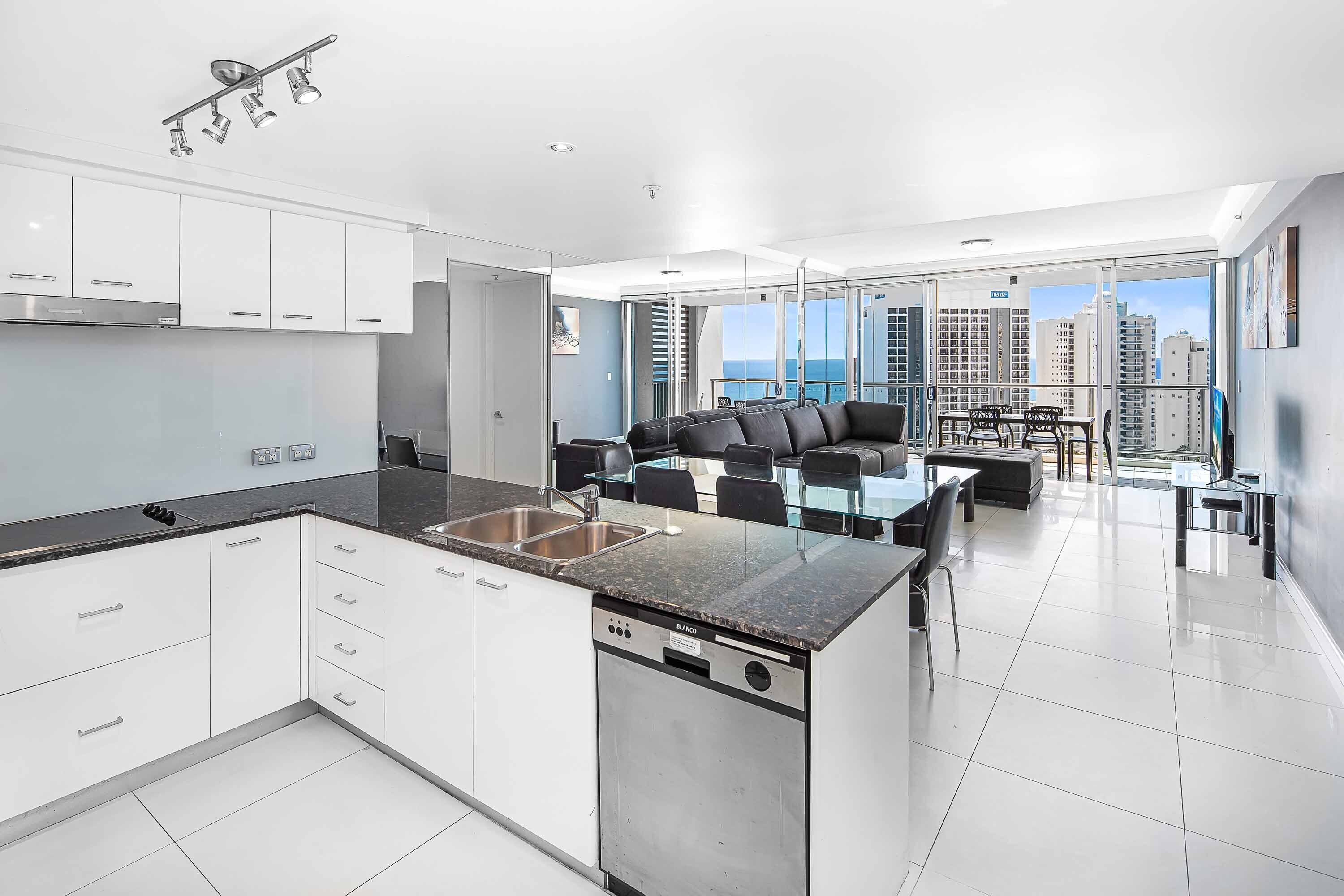 Apartment, 2 Bedrooms, 2 Bathrooms, Ocean View | Private kitchen