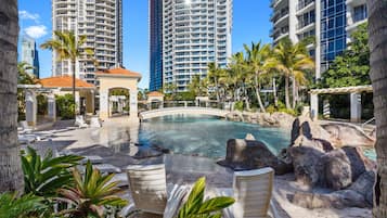 Indoor pool, 2 outdoor pools