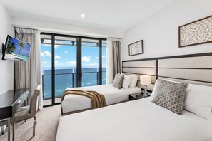 Appartement Luxe, 2 chambres, 2 salles de bains, vue océan