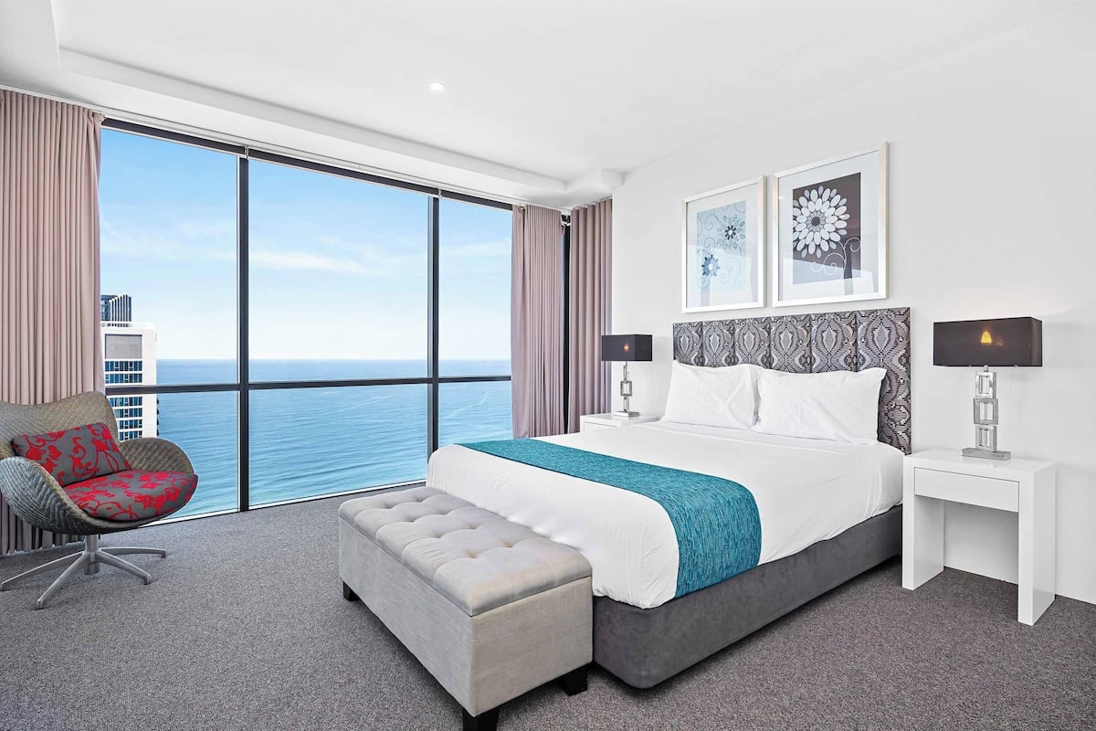 Luxury-Apartment, 4 Schlafzimmer, Balkon, Meerblick