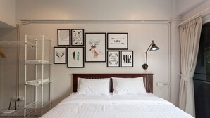 Studio Room | Blackout curtains, iron/ironing board, rollaway beds, free WiFi - Cozy Stay near Nimman (Chiang Mai)