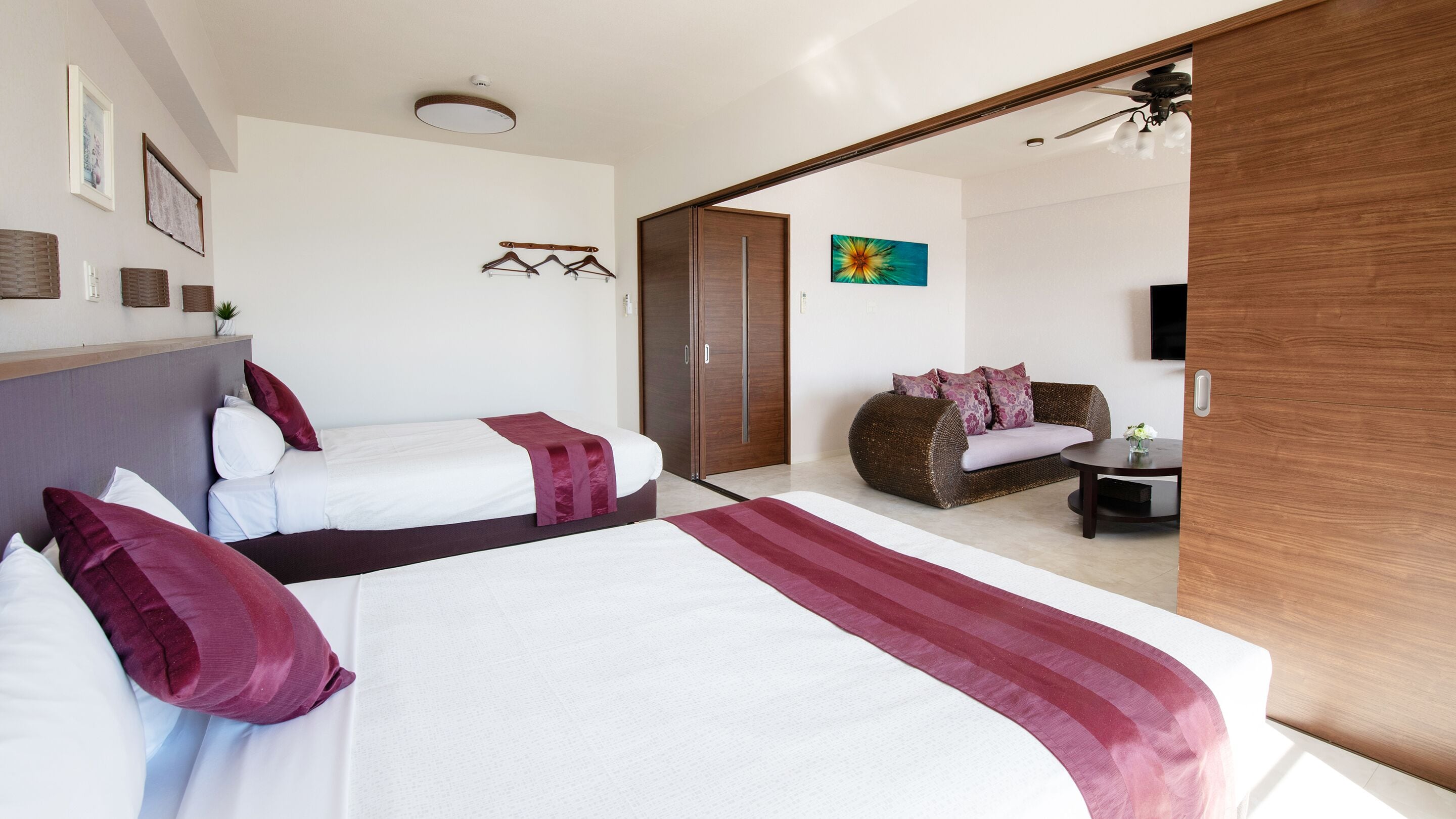 1 bedroom, desk, free WiFi