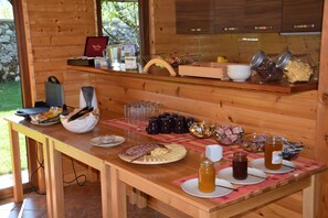 Petit déjeuner buffet compris tous les jours