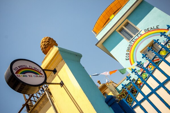 Façade de l’hébergement 