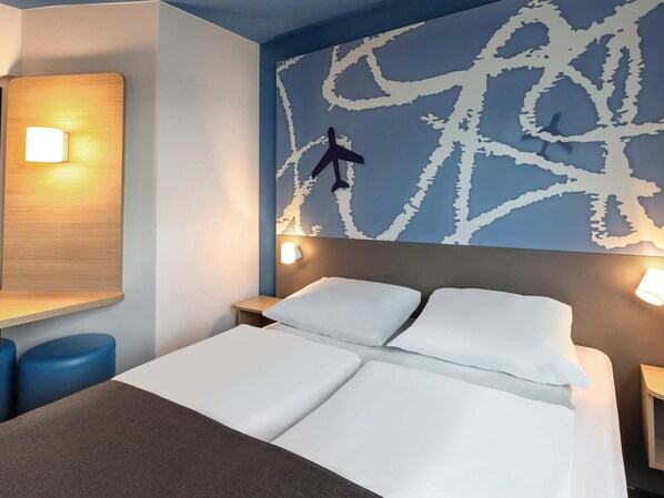 Double Room | Desk, soundproofing, bed sheets