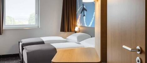 Desk, soundproofing, bed sheets
