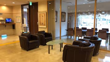 Sala de estar en el lobby