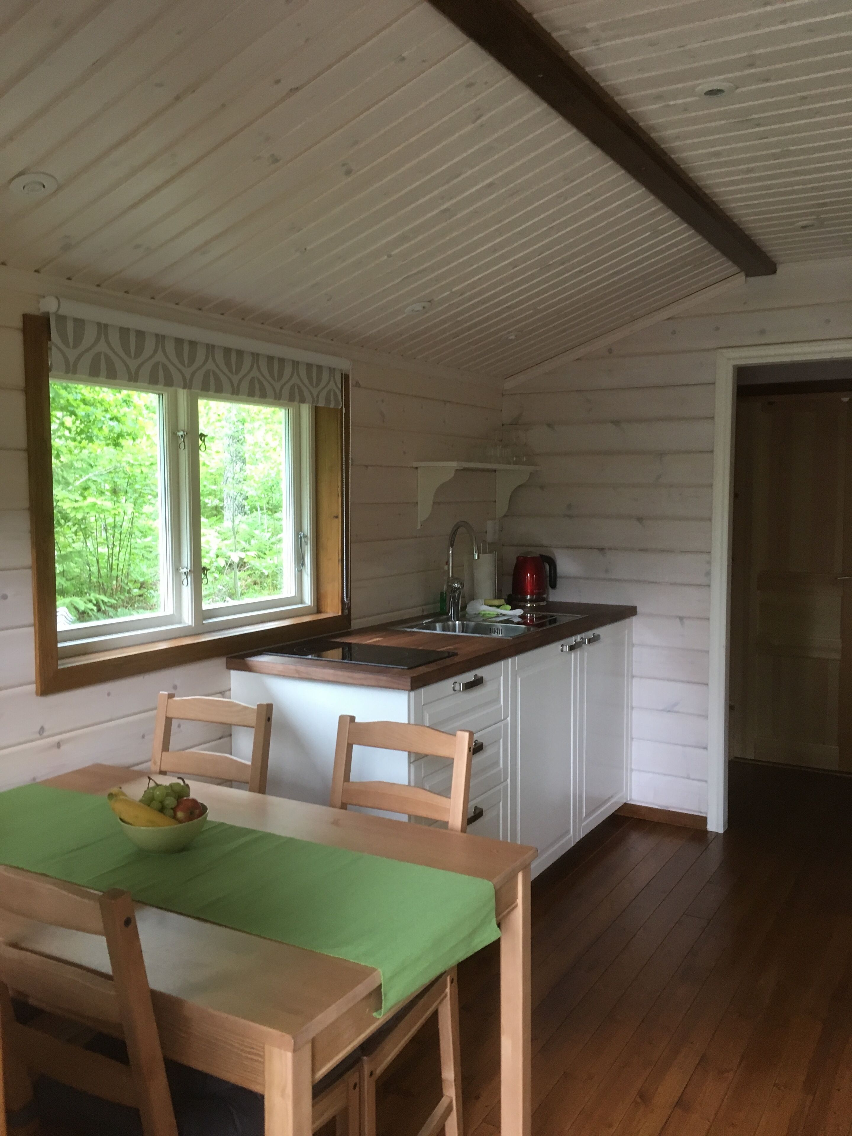 Stuga - privat badrum (7) | Eget kök | Kyl i allmänt utrymme och mikro i allmänt utrymme
