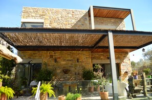 Fassade der Unterkunft