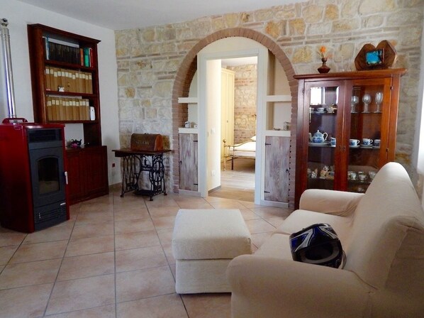 Apartment, 2 Bedrooms | Living room | LCD TV