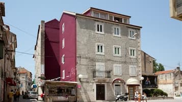 Façade de l’hébergement
